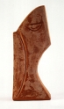 9703  Kopf  1997<br />Terracotta,  51 x 20 x 12 cm